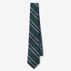 Striped Silk Necktie