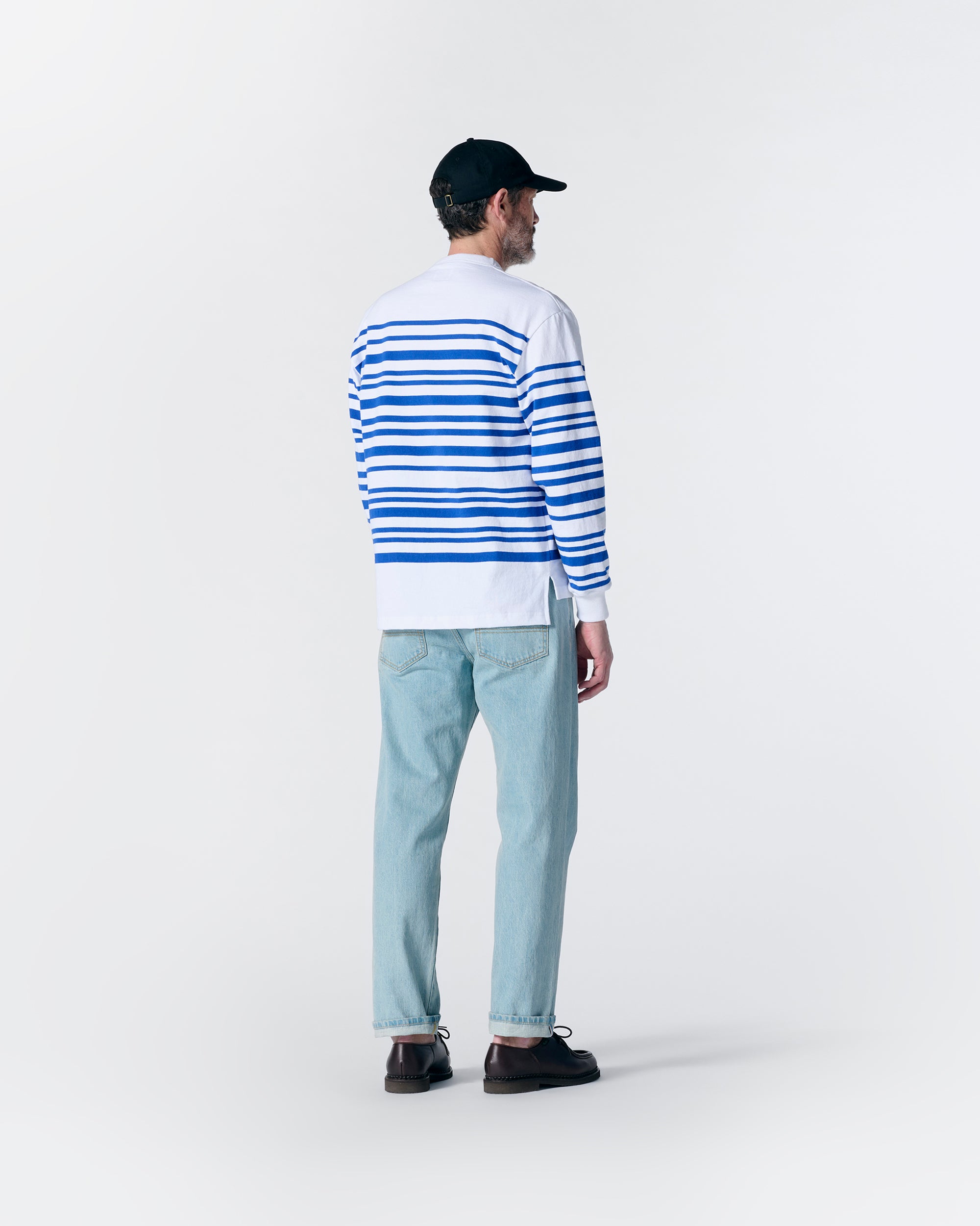Oversized Striped Rugby Top - Image 5
