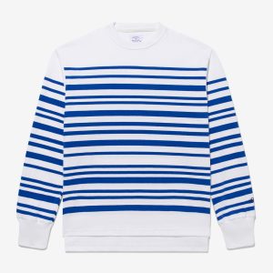 Oversized Striped Rugby Top