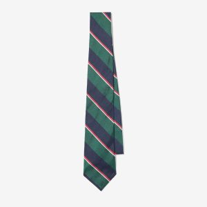 Silk Repp Stripe Necktie