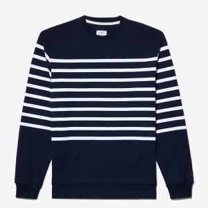 Oversized Striped Rugby Top