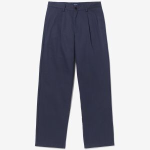 Twill Double-Pleat Pant