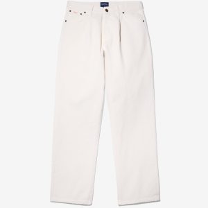 Brushed Pleated Jean