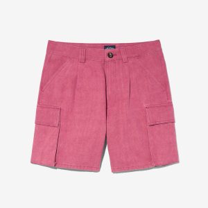 Pleated Cargo Shorts