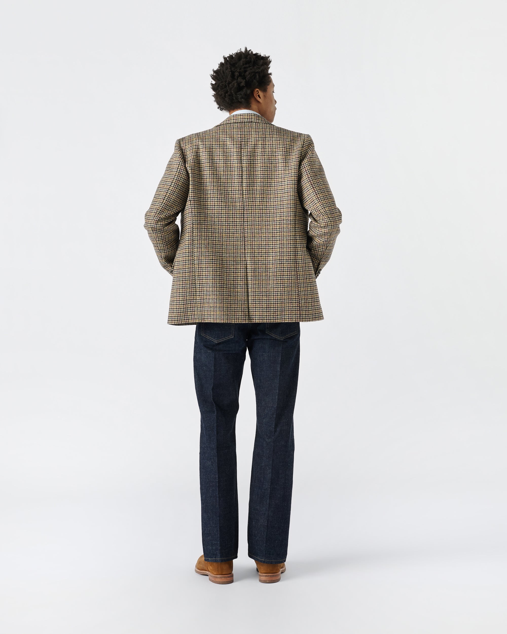 Houndstooth Sack Jacket - Image 9