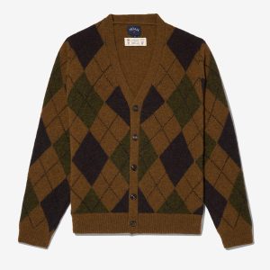 Argyle Shetland Cardigan